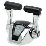 Dual lever boat throttle control system