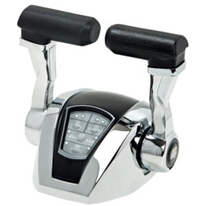 Dual lever boat throttle control system
