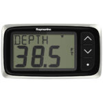 Digital depth display showing 38.5 feet.