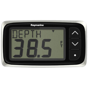 Digital depth display showing 38.5 feet.