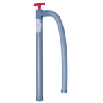 Hand-operated siphon pump for liquids