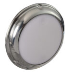 Round stainless steel LED ceiling light