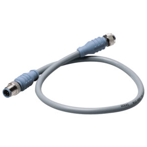 Gray cable with connectors on each end