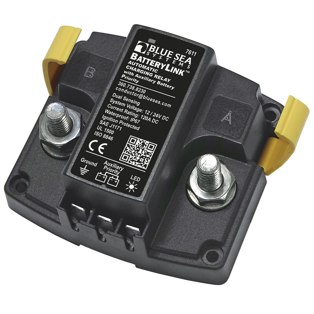BatteryLink automatic charging relay device.