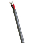 Marine grade electrical cable with exposed wires