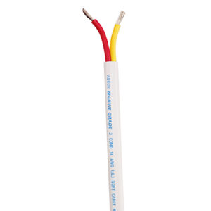 Marine grade red and yellow electrical cable