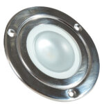 Stainless steel recessed LED downlight