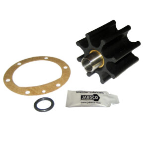 Jabsco impeller kit with gasket and lubricant.