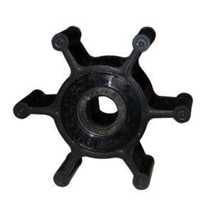 Black rubber marine engine impeller rotor
