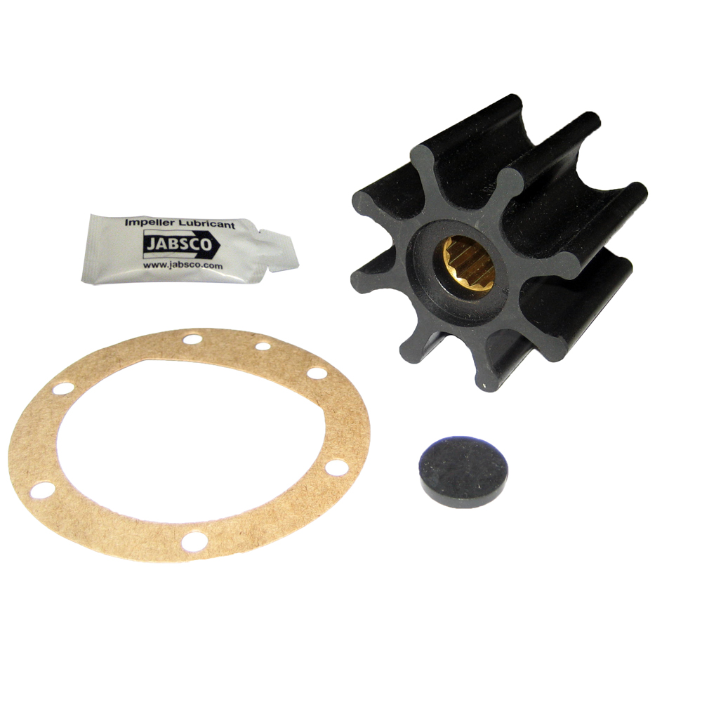 Jabsco impeller kit with gasket and lubricant.