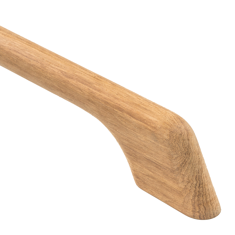 Wooden furniture handle detail close-up
