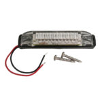 LED marker light with wires and screws