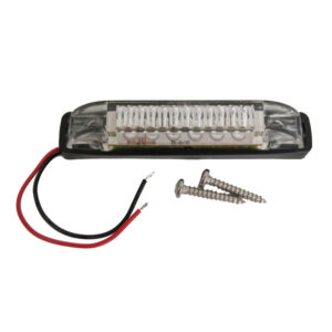 LED marker light with wires and screws