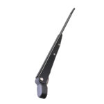 Black rear wiper arm on white background