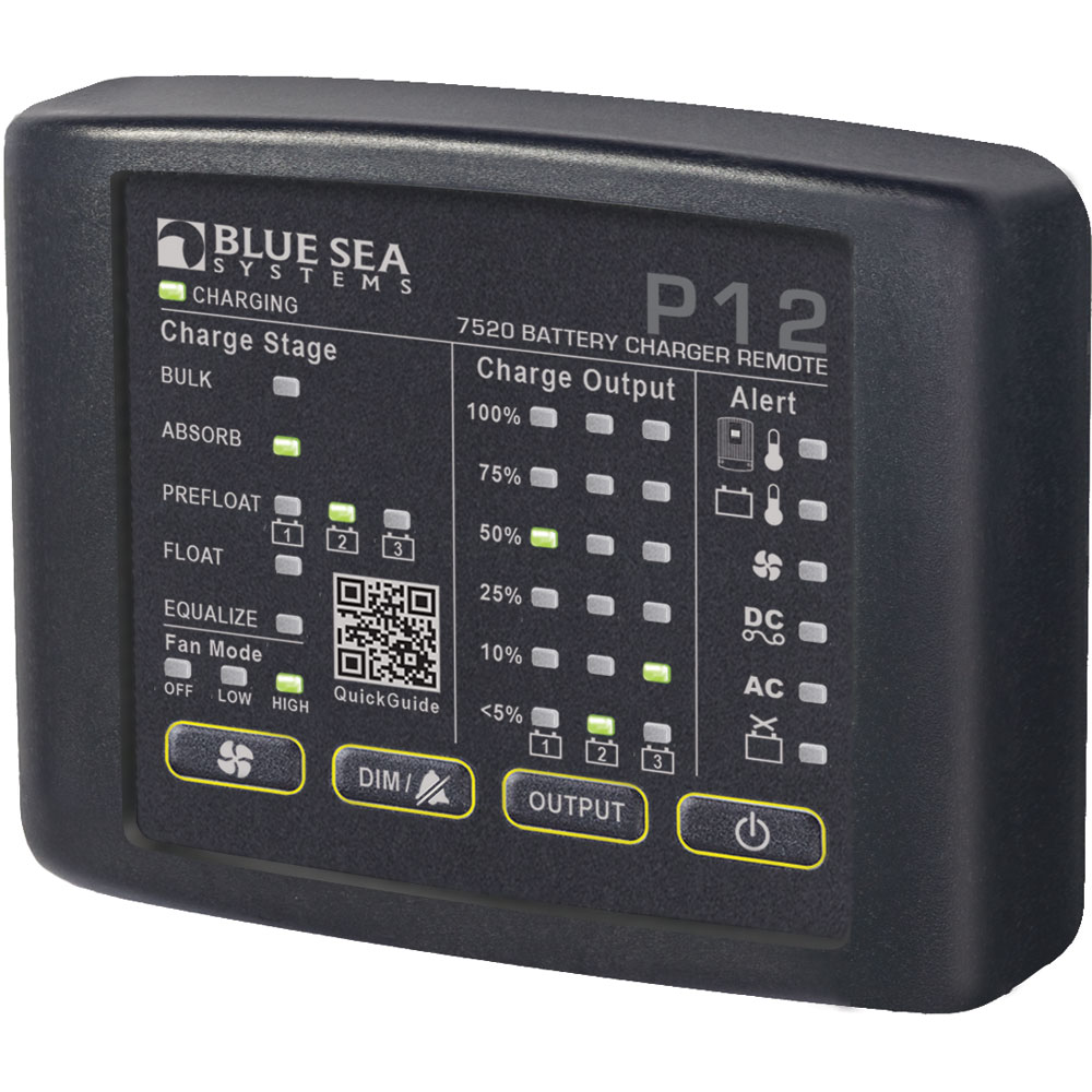 Blue Sea Systems battery charger remote display
