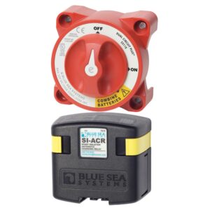 Blue Sea Systems battery switch and automatic charging relay