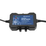 Attwood water-resistant battery charger, fully automatic, onboard.