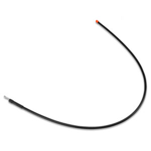 Black cable with connectors on both ends.