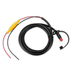 Black cable with yellow connector