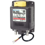 ML-RBS remote battery switch with label details.