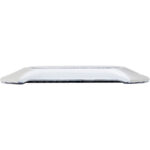 Side view of a sleek white appliance.