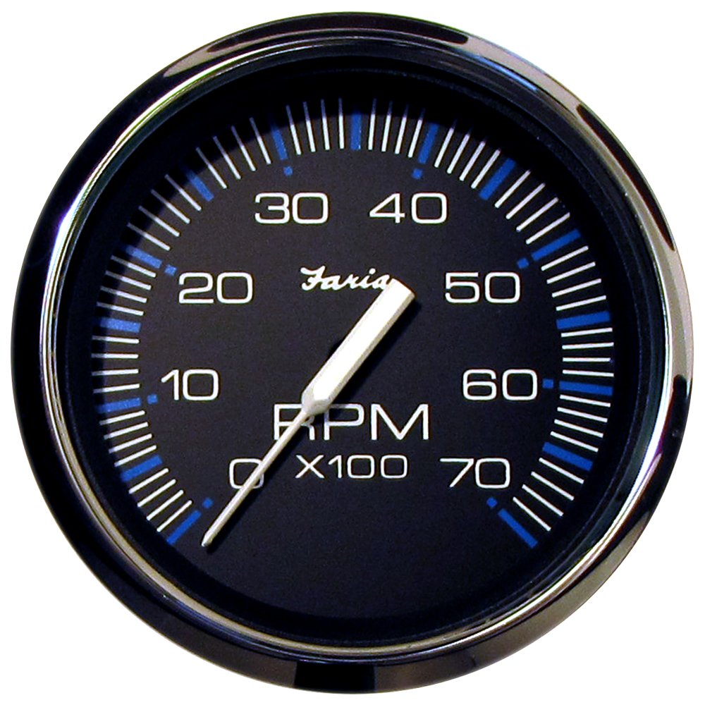 Analog RPM gauge displaying revolutions per minute
