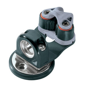 Sailing cam cleat hardware for marine use.