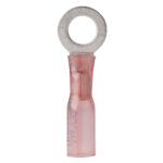 Pink insulated ring terminal connector hardware