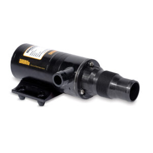Black SHURflo marine macerator pump