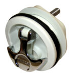 Marine boat drain plug stainless steel and plastic