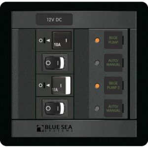 12V DC marine switch panel, Blue Sea Systems