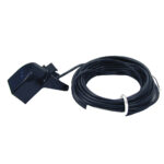 Black cable with transducer attachment