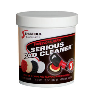 Shurhold serious pad cleaner for buffing pads.