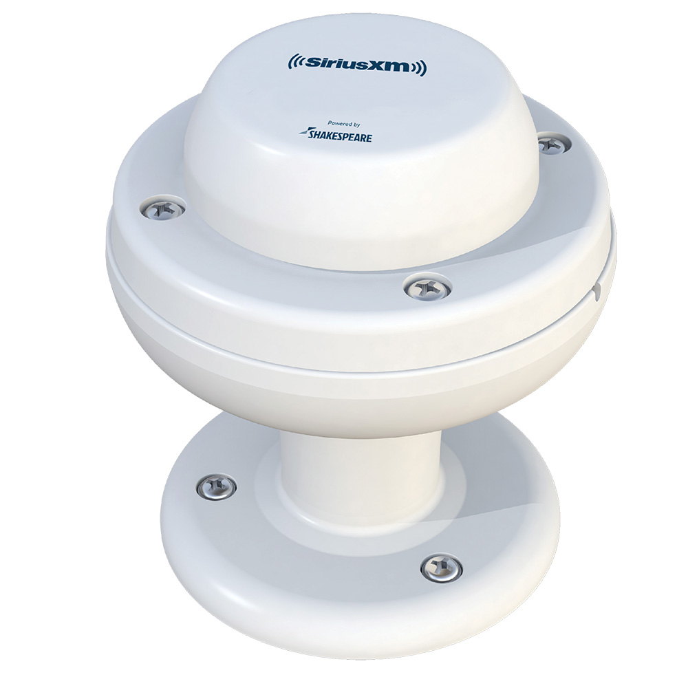 SiriusXM antenna by Shakespeare for signal reception.