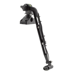 Adjustable bicycle kickstand with mounting bracket