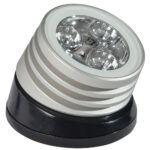 Modern LED spotlight with sleek design.