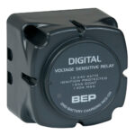 Digital voltage sensitive relay for second battery charging.
