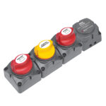 Battery management switches and digital relay module
