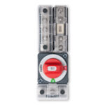 Red rotary battery disconnect switch