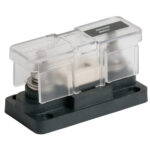 Marine fuse holder for electrical connections