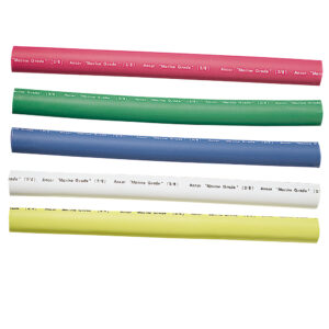 Colorful marine grade heat shrink tubing