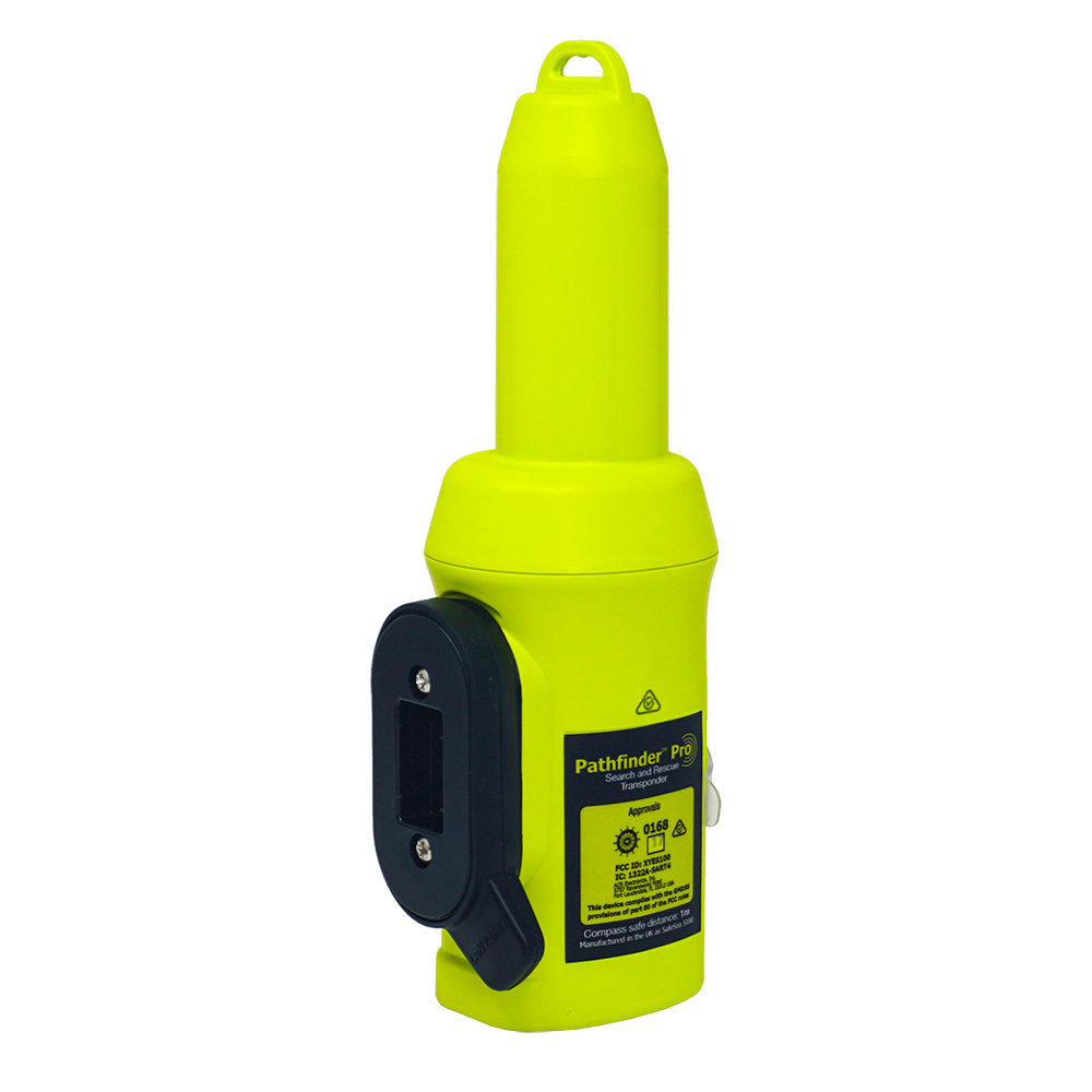 Yellow search and rescue beacon device