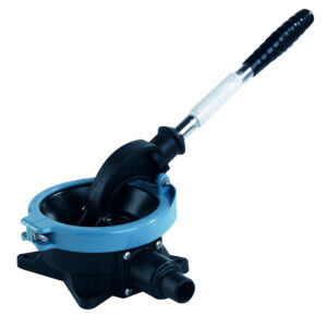 Marine manual diaphragm pump with handle