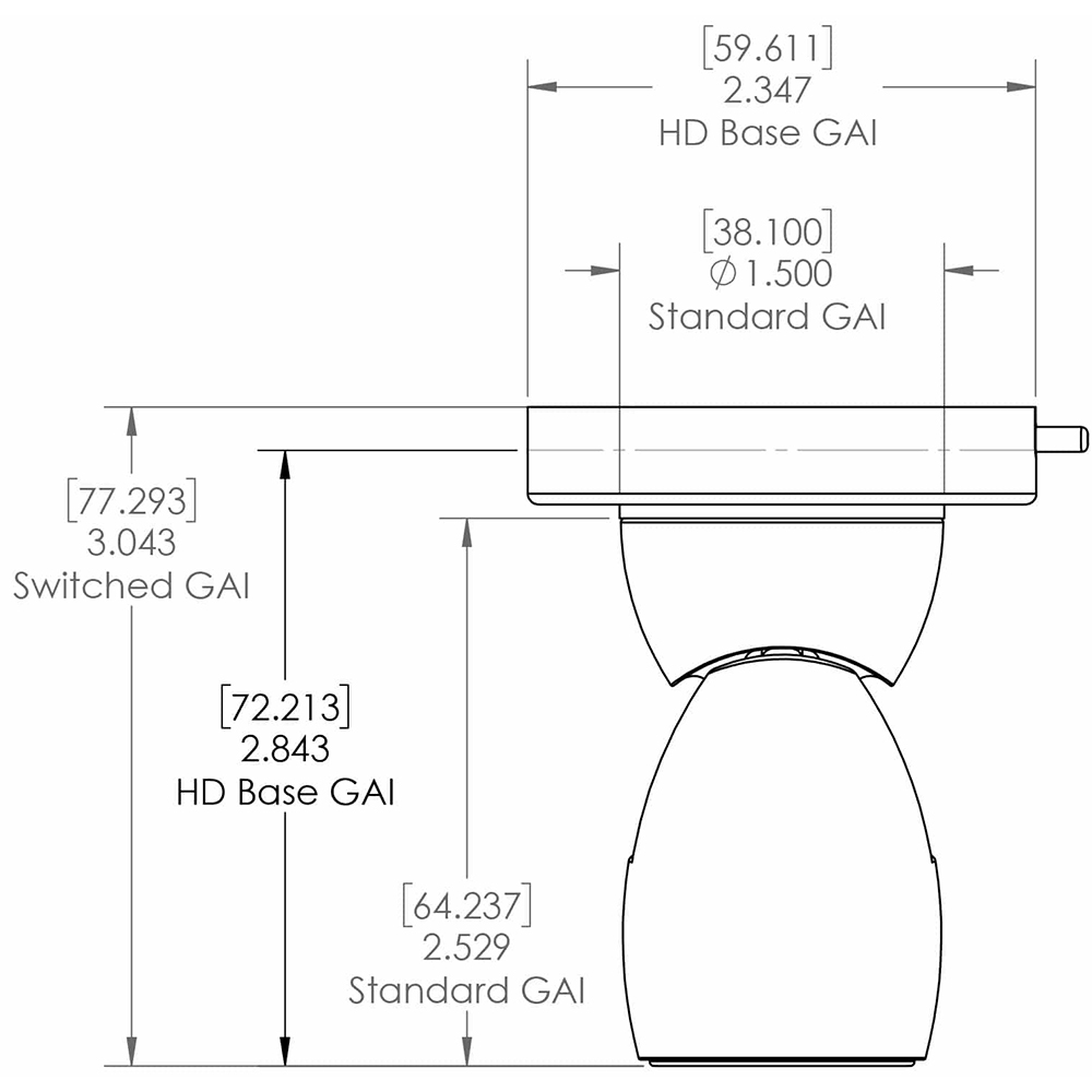 Technical diagram of mechanical component dimensions.
