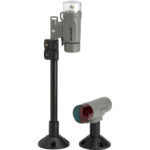Gray dual marine boat navigation lights