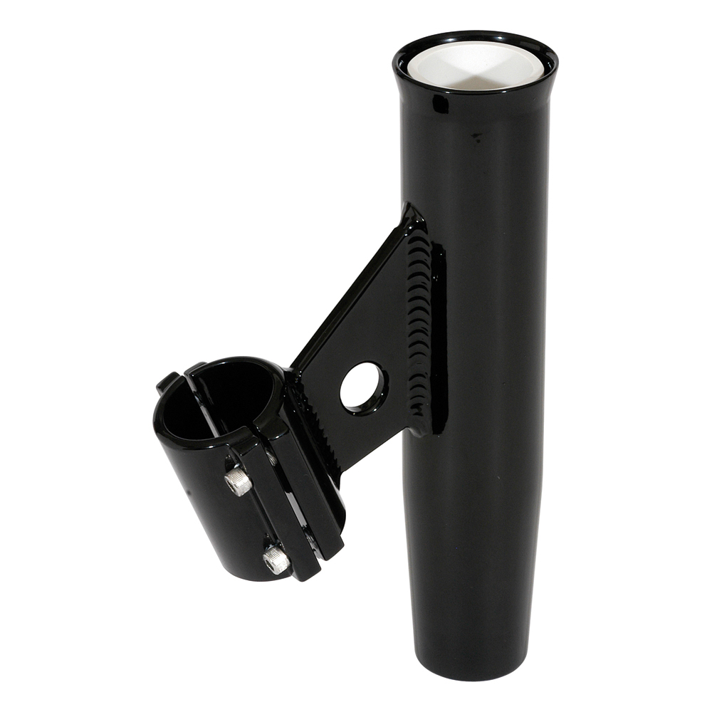 Black fishing rod holder bracket