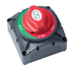 Battery selector switch, on-off positions