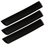 Black heat shrink tubing set