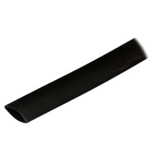 Black heat shrink tubing for electrical insulation