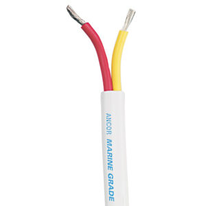 Marine-grade red yellow electrical wire